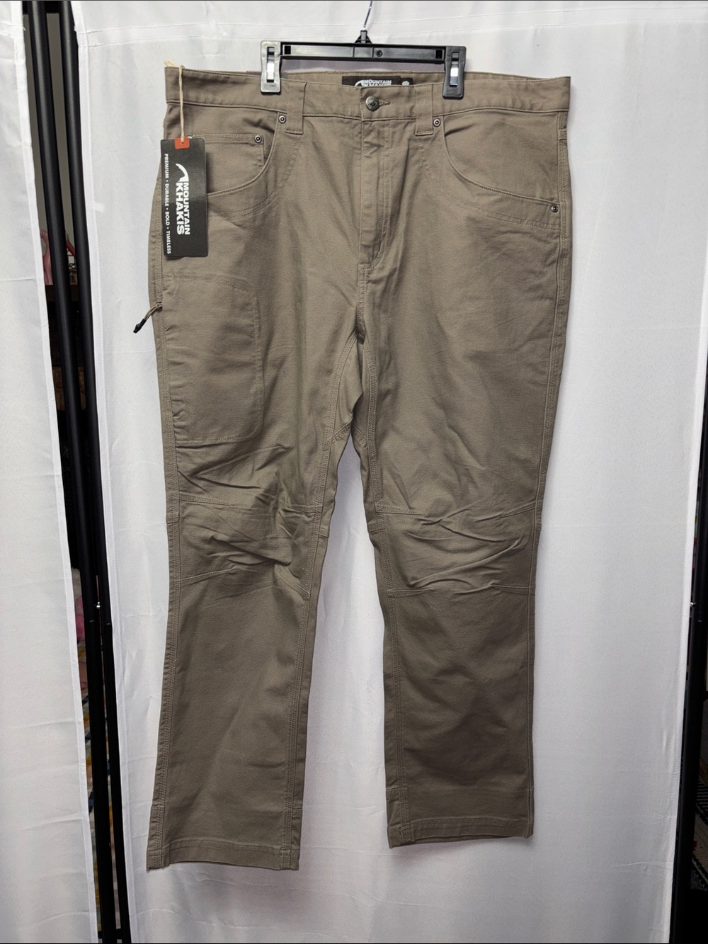 Mountain Khakis Men's Khaki Straight-Leg Classic Fit Khakis 38x30